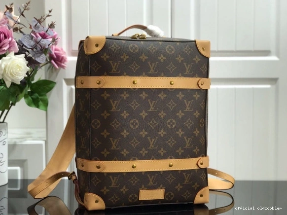 Official oldcobbler SOFT LOUIS BACKPACK TRUNK PM VUITTON 0820